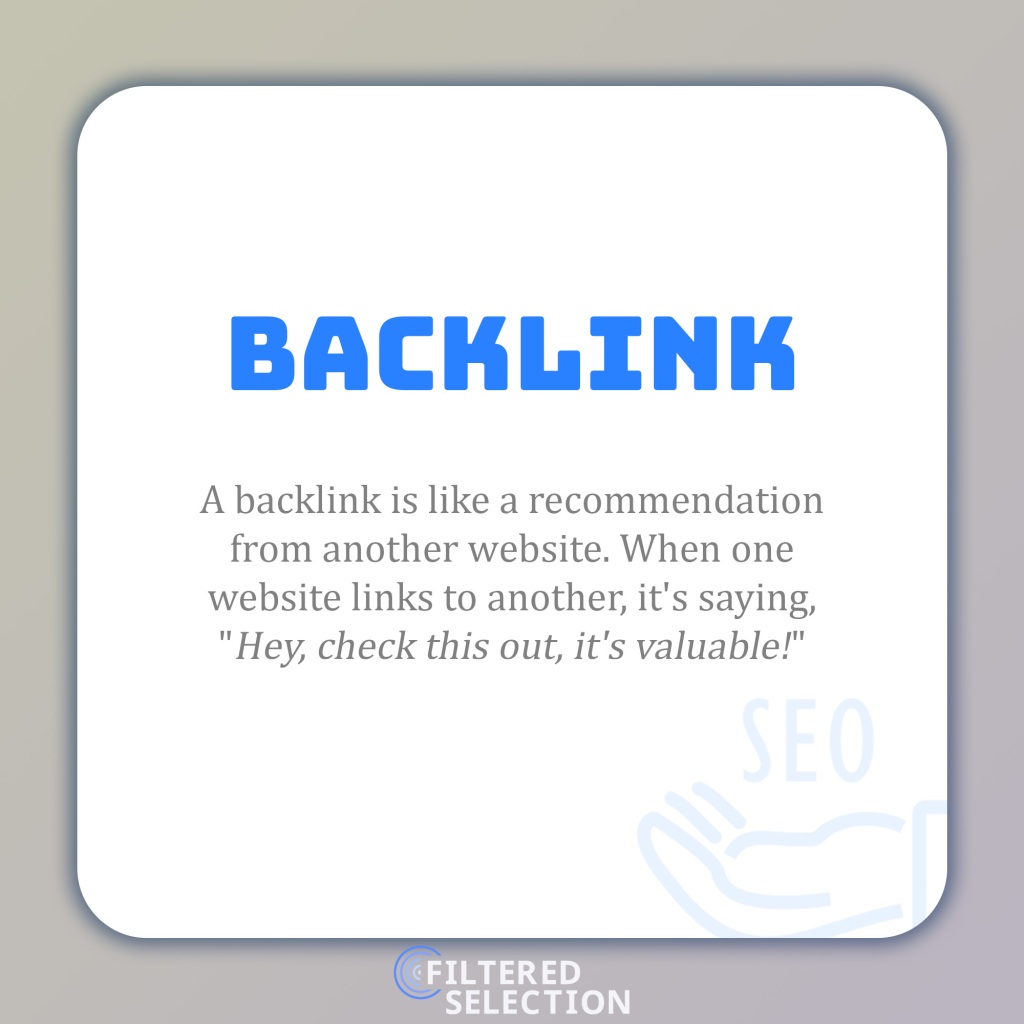 Backlink Definition: A Link Back From Another Website